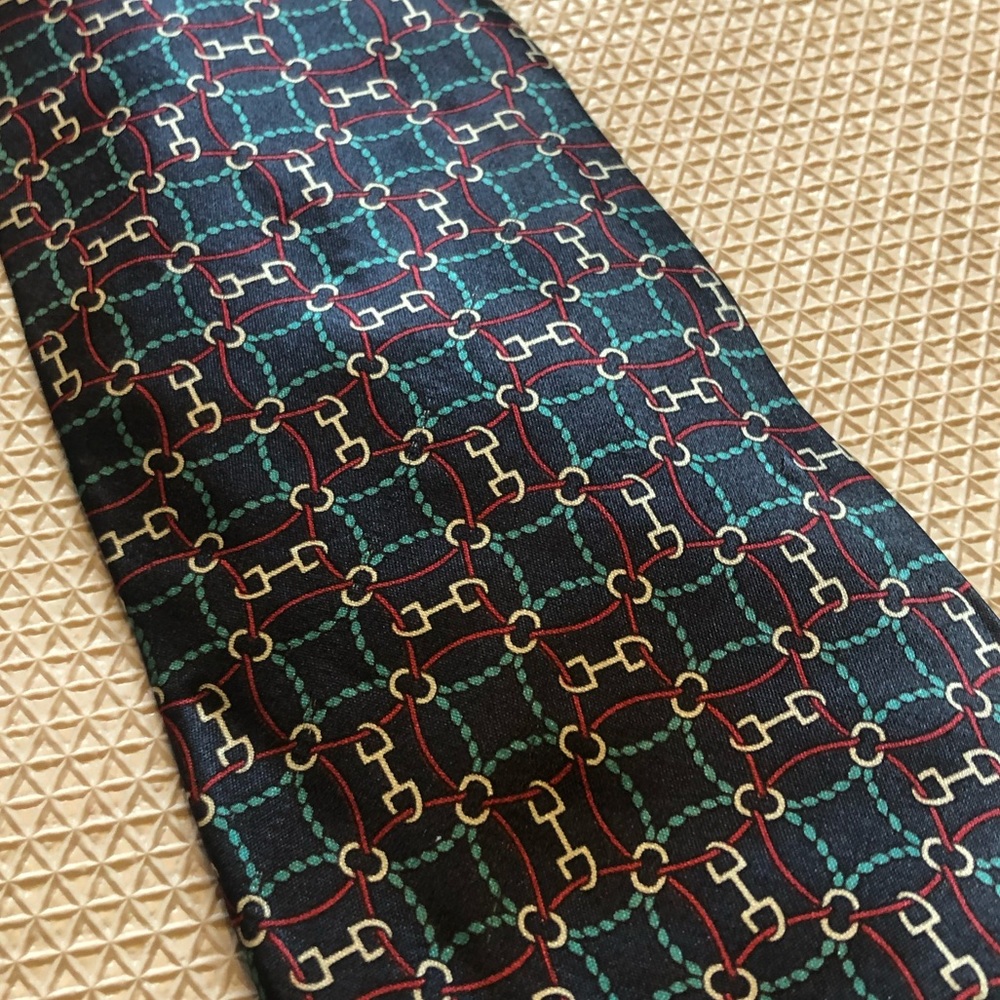 Bill Blass for Lord & Taylor silk tie - Picture 3 of 5